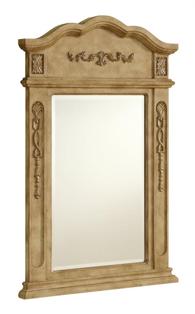 Danville 24 In. Traditional Mirror in Antique Beige