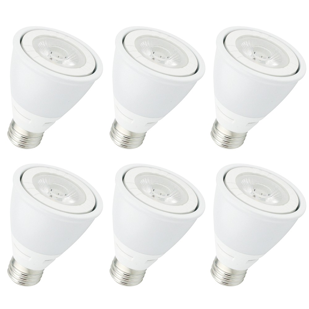 LED PAR20, 3000K, 35 degree, CRI80, UL, 8W, 50W EQUIVALENT, 25000HRS, LM620, DIMMABLE