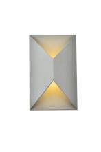 Elegant LDOD4022S - Raine Integrated LED Wall Sconce in Silver