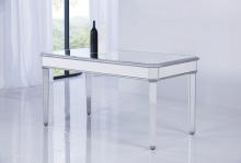 Elegant MF6-1009S - Rectangle Dining Table 60 In.x32 In.x30 In. in Silver Paint