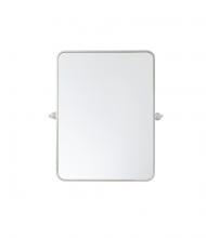 Elegant MR6A2432GD - Soft Corner Pivot Mirror 24x32 Inch in Gold