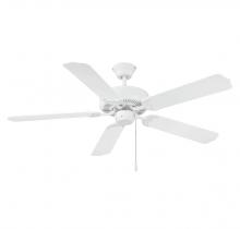 Savoy House Meridian M2020WH - 52" Outdoor Ceiling Fan in White