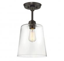 Savoy House Meridian M60010ORB - 1-Light Ceiling Light in Oil Rubbed Bronze