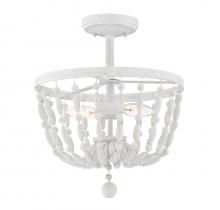 Savoy House Meridian M60028DW - 2-Light Ceiling Light in Distressed Wood