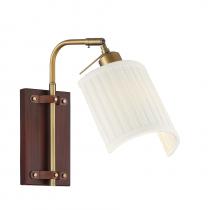 Savoy House Meridian M90062NB - 1-Light Adjustable Wall Sconce in Natural Brass