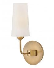 Hinkley 45000HB - Medium Single Light Sconce