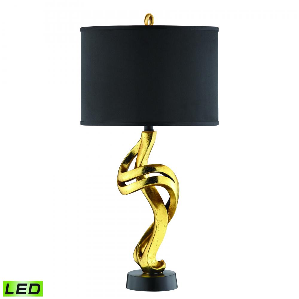 Belle 29.88'' High 1-Light Table Lamp - Gold - Includes LED Bulb