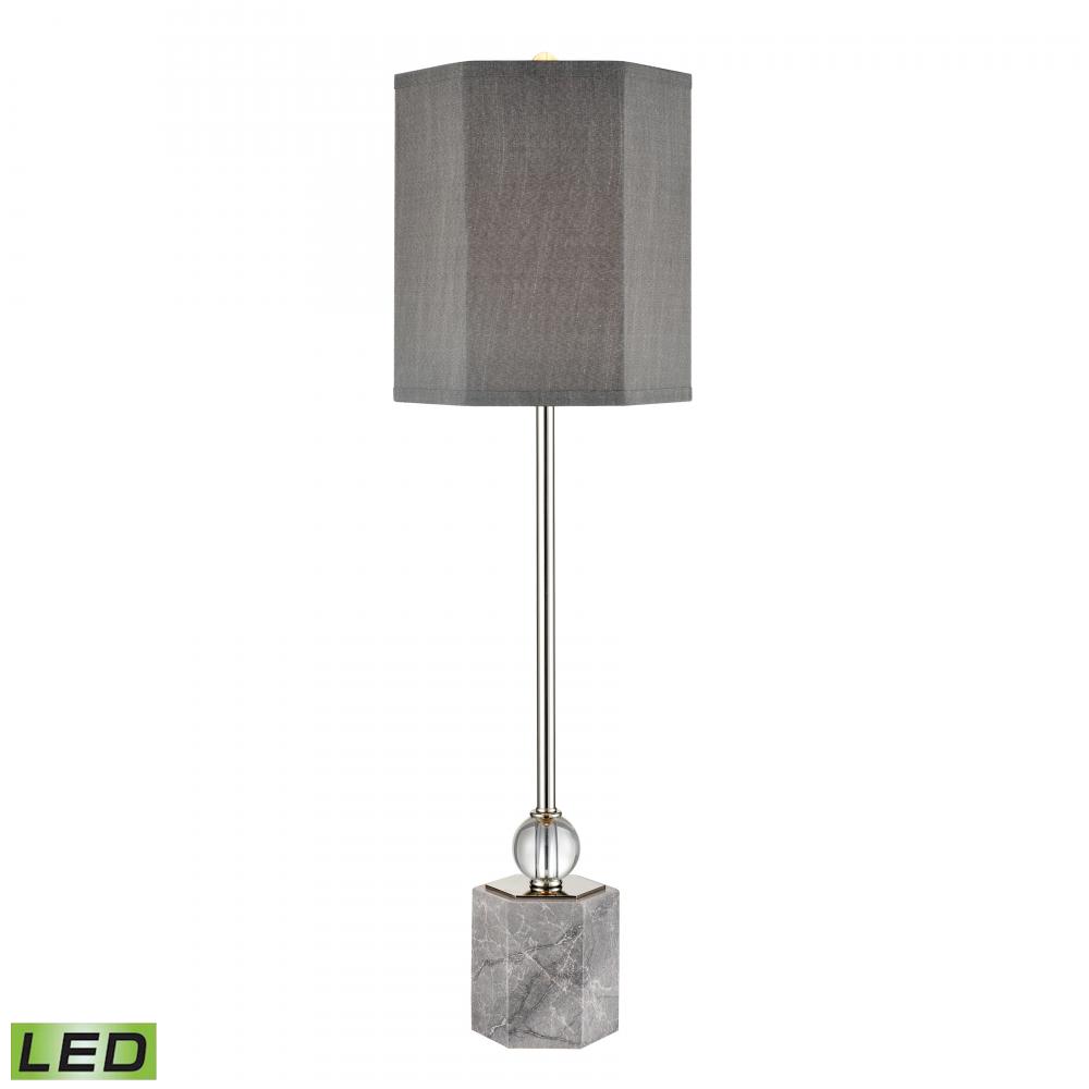 Discretion 33'' High 1-Light Buffet Lamp - Includes LED Bulb