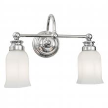 ELK Home 8912-CH-HXO - Emily 15'' Wide 2-Light Vanity Light - Chrome