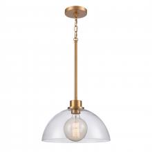 ELK Home 89915/1 - Julian 14'' Wide 1-Light Pendant - Brushed Gold