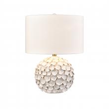 ELK Home H0019-11083 - Gloria 23'' High 1-Light Table Lamp - White Glaze
