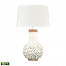 ELK Home H0019-7993-LED - Elinor 32'' High 1-Light Table Lamp - White - Includes LED Bulb