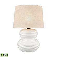 ELK Home H0019-8561-LED - Phillipa 25'' High 1-Light Outdoor Table Lamp - Matte White - Includes LED Bulb