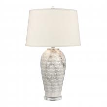 ELK Home H0019-9542 - Causeway Waters 31'' High 1-Light Table Lamp - White