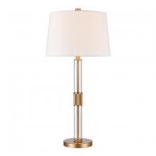 ELK Home H0019-9570 - Roseden Court 33'' High 1-Light Table Lamp - Aged Brass