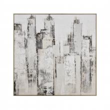 ELK Home S0056-10628 - Urban Mist Abstract Framed Wall Art