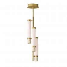 ET2 E11053-01TVGLD - Travertine-Multi-Light Pendant